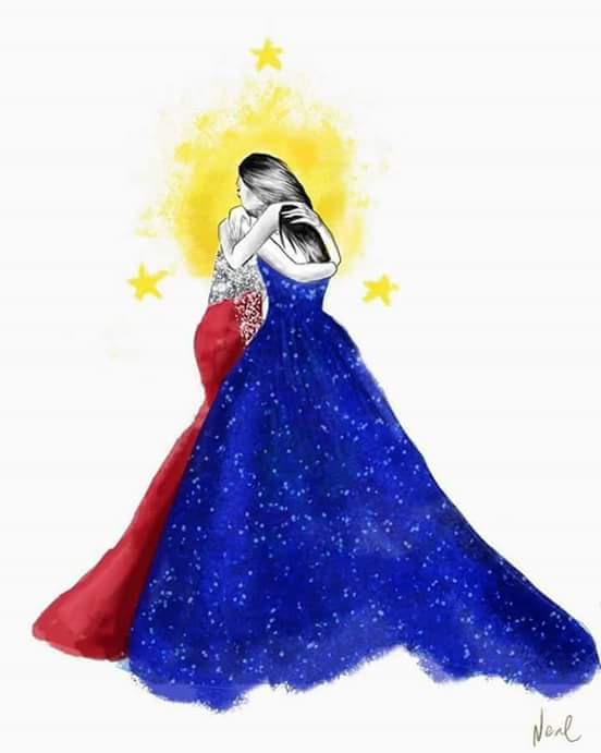 elkrislordrico's tweet image. "We are one. As one nation, we're all together!" -Maxine Medina, 2017.

 Pia hugs Maxine❤

#MissUniverse
#Philippines