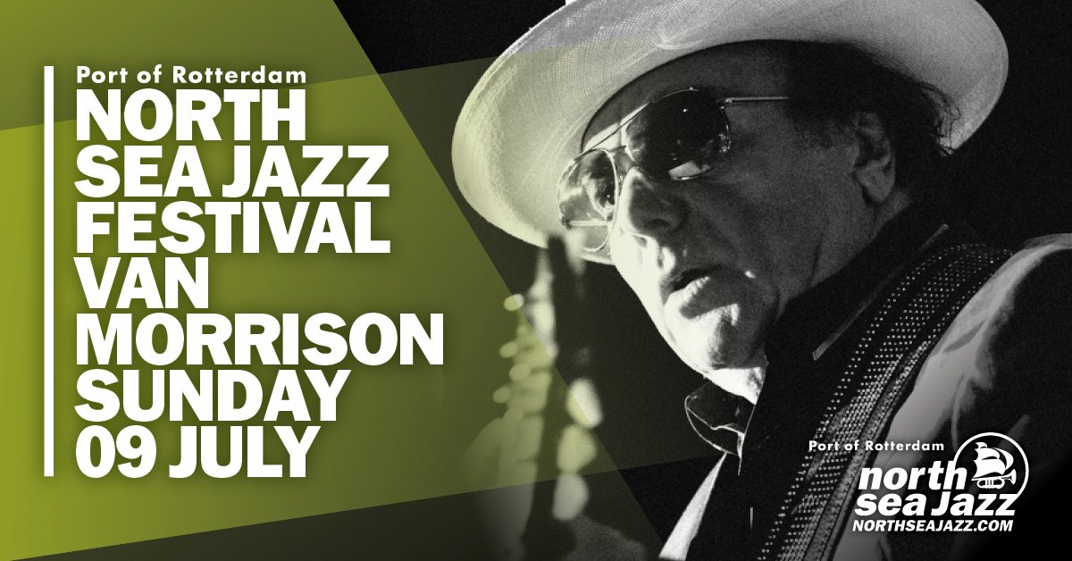 Nieuwe naam #NSJ17: Van Morrison op zondag 9 juli in de Amazon. po.st/line-up-NSJ17