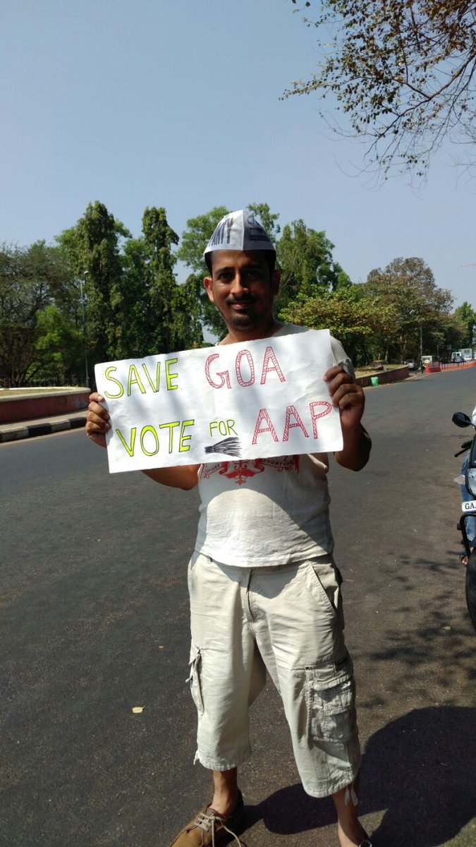 decosunil's tweet photo. AAP 104 thumps UP in next 55min.
BJP 2
Congress 1
No for AAP 1...
#BuZZingGOA
#GoaWithAAP
@ArvindKejriwal @AAPGoa @AamAadmiParty https://t.co/IfactpBxfT