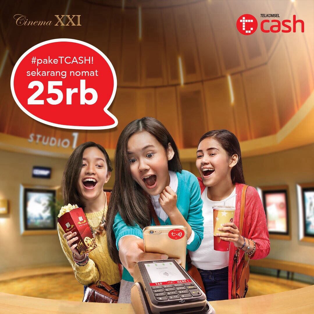 DiiahPraptii's tweet photo. Yuhuuu nonton hemat yuk just 25k!!!  Gunakan tcash tap mu!
#loopsquadbali #loopsquad2016 #pakaiTCASH https://t.co/yaxkl1GGc5
