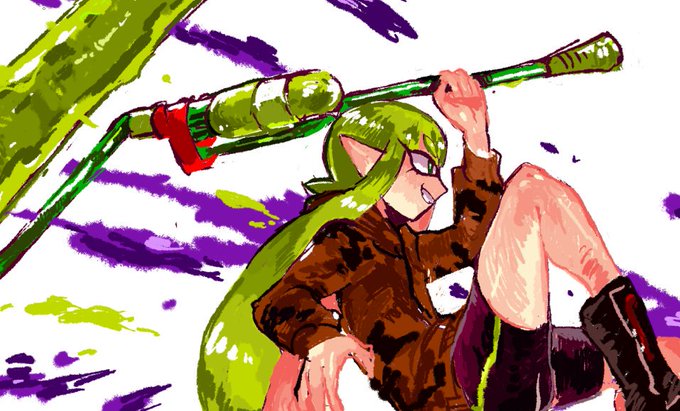 Splatoonイラストのtwitterイラスト検索結果 古い順