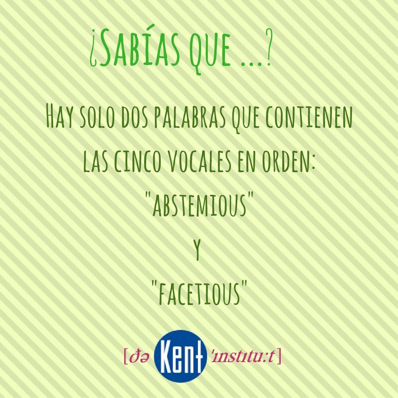 tkentinstitute's tweet image. ¿Sabías que...? #abstemious #facetious #english #learnenglish #englishtips