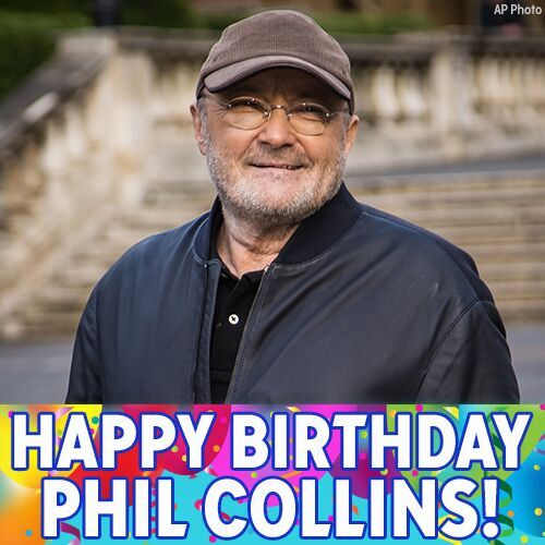 Happy 66th Birthday, Phil Collins! 