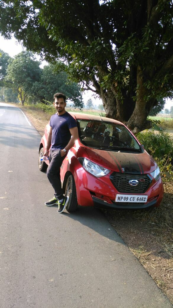 DatsunIndia's tweet photo. Gorakh had a comfortable, smooth &amp; enjoyable ride in his #Datsun #rediGOsport. Where did you take your #Datsun this weekend? https://t.co/1X6mBPtJXk