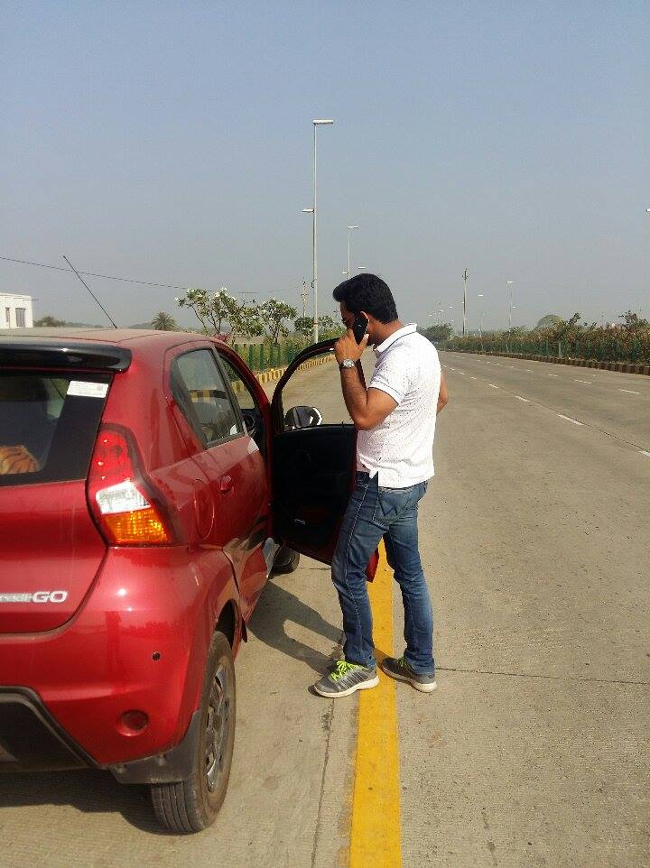 DatsunIndia's tweet photo. Gorakh had a comfortable, smooth &amp; enjoyable ride in his #Datsun #rediGOsport. Where did you take your #Datsun this weekend? https://t.co/1X6mBPtJXk