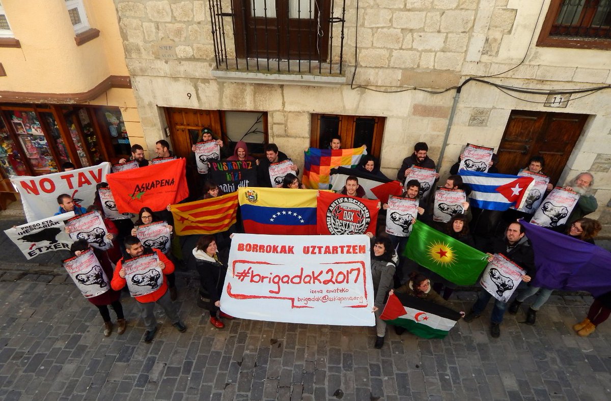 Badatoz #brigadak2017 !!! BORROKAK UZTARTZEN labur.eus/Mcu7K Izena emateko: brigadak@askapena.org