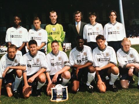 Happy birthday to tournament graduate Peter Crouch Here he is with Spurs back at the Milk Cup in 1997! 