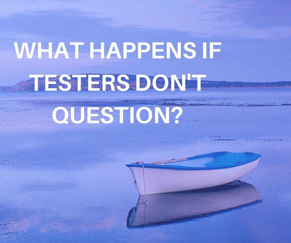 moolyatesting's tweet image. Do your #testers ask you the right questions? 
Do they question you at all?
moolya.com/testertested/t…
#PandaSpeaks #SoftwareTesting