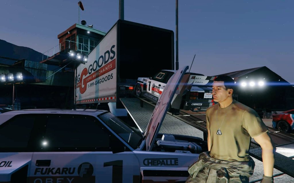 offroadallstars's tweet photo. #OFFROADDLC 

THE RALLY SERVICE AREA IS TAKING SHAPE 

#GTAV
#RockstarGames 
#Snapmatic 
@LadyMiss80s @GTAonlineNews @Broughy1322 @Gtamen https://t.co/kBotLxwGrb
