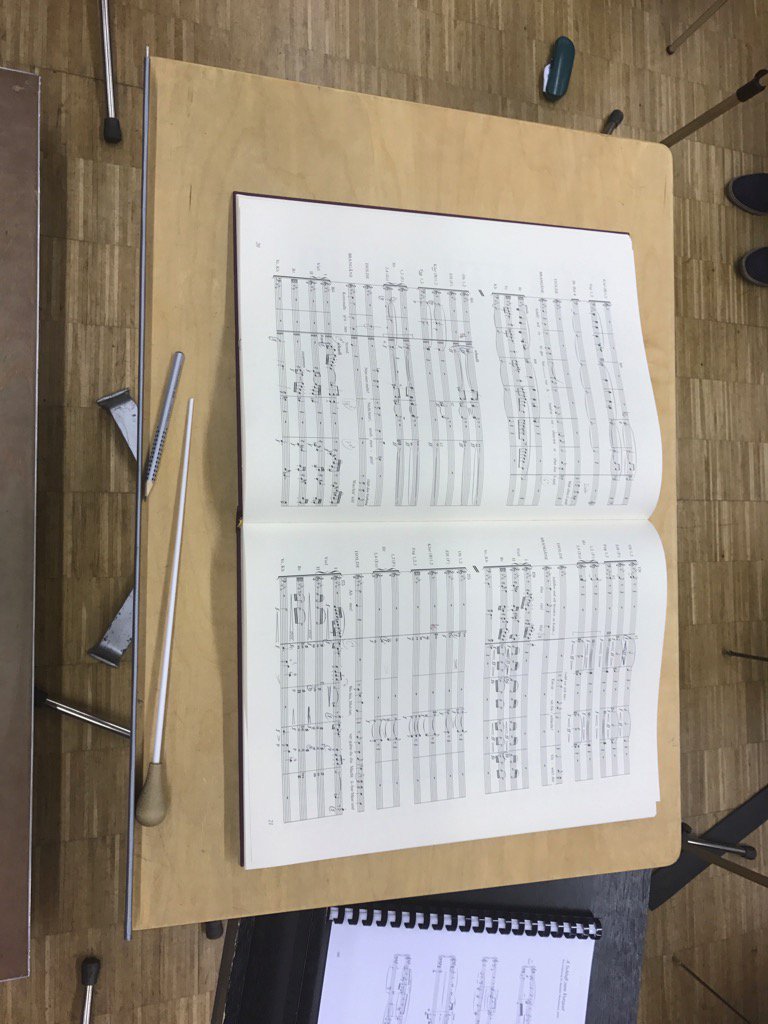 npwestfalen's tweet photo. #TristanundIsolde #Probenbeginn @npwestfalen @MiRimPott #RasmusBaumann  #RichardWagner #Oper https://t.co/G7BgoGO7Lv