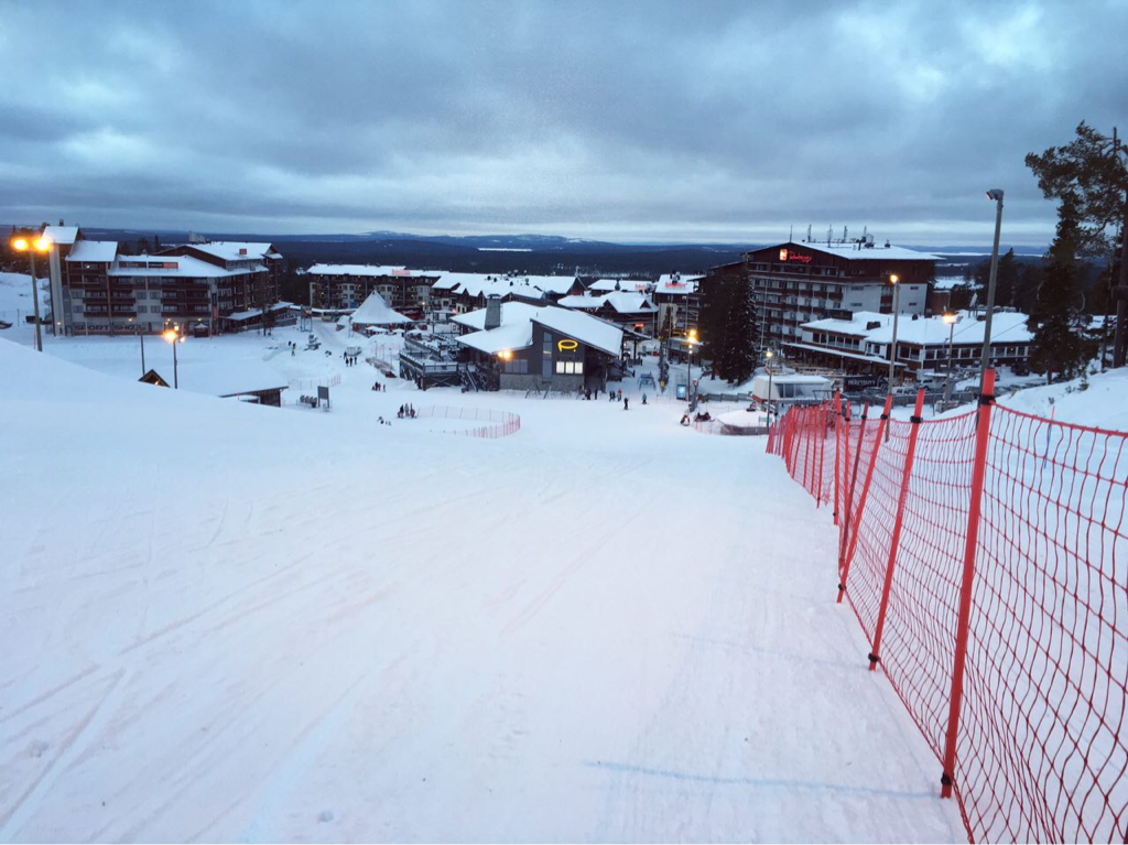 Ruka_ski's tweet photo. Afternoon Ski Schooler's, if you are blue run competent - join #PistePrincess Hollie for Ski to Ski School, meeting @ 1:15pm Chair Lift B. https://t.co/nwyaKOsgFq