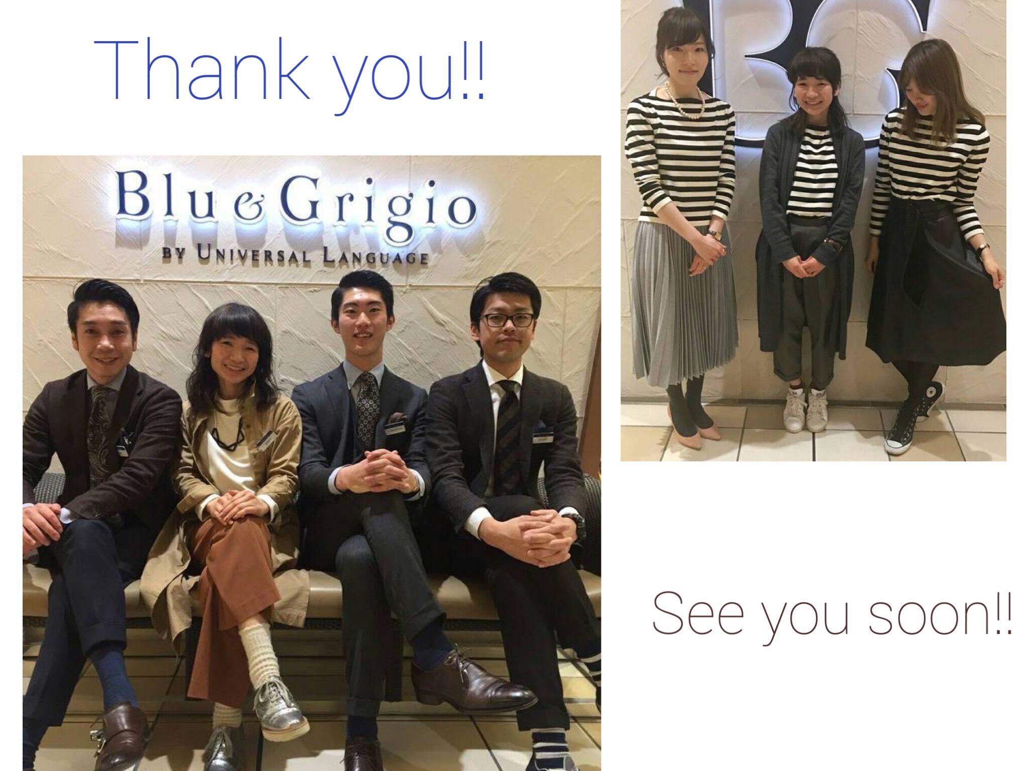 BlueGrigioブルーエグリージオ 監修リングジャケット　グレーポロコート Blu e Grigio（ブルーエグリージオ）の「【Ring jacket
