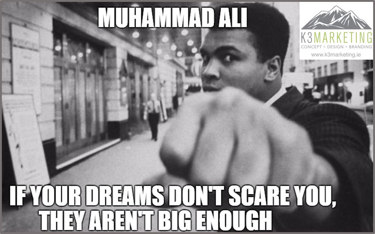 K3Marketing's tweet photo. #MondayMotivation #K3Marketing #DreamBig https://t.co/6TvKhEANEy