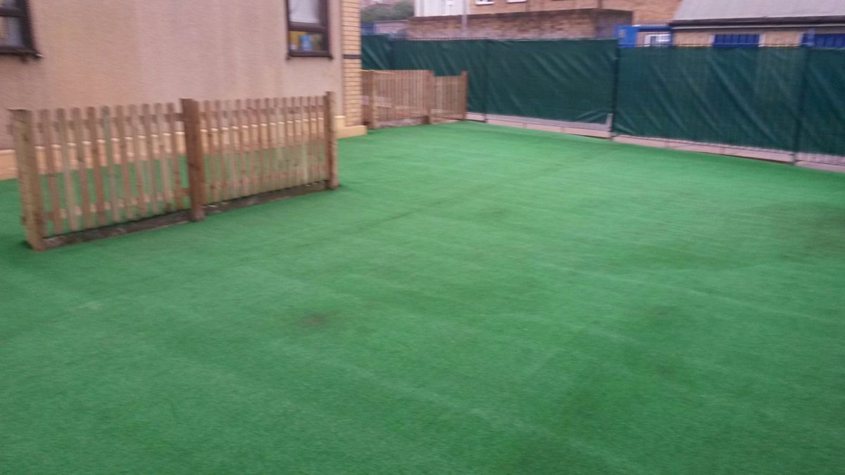 C4KFredericSt's tweet photo. Take a look at our new outside area! This is stage one of making our garden look outstanding! #Outside #Fun #Play #PhysicalDevelopment https://t.co/rXqAYz2MEA