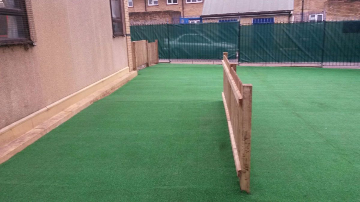 C4KFredericSt's tweet photo. Take a look at our new outside area! This is stage one of making our garden look outstanding! #Outside #Fun #Play #PhysicalDevelopment https://t.co/rXqAYz2MEA