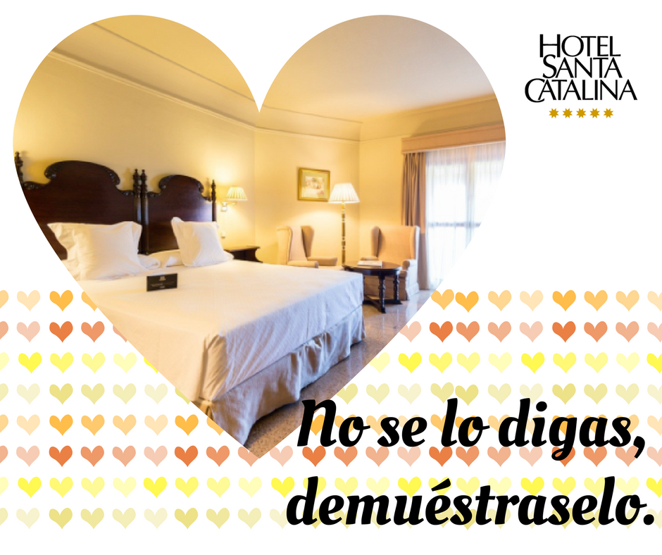 Se acerca #SanValentín y en nuestro hotel ya se nota. ;-)
hotelsantacatalina.com