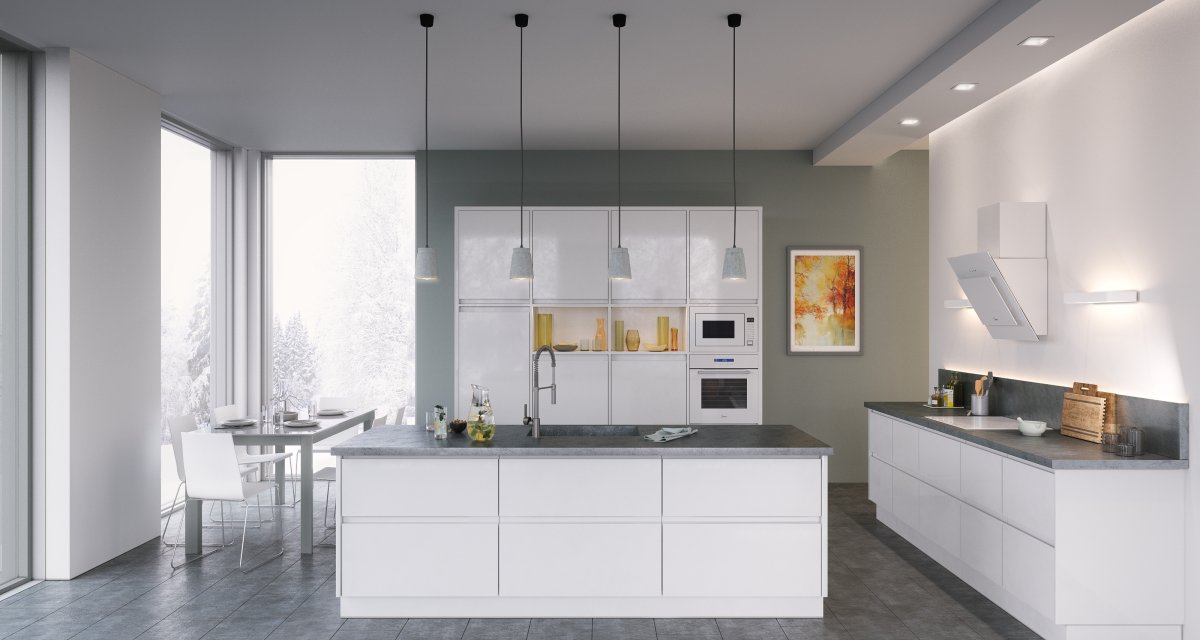 Design_Interio's tweet image. Футуристическая кухня в стиле хай-тек. 5 главных законов стиля design-interiors.net/futuristichesk…