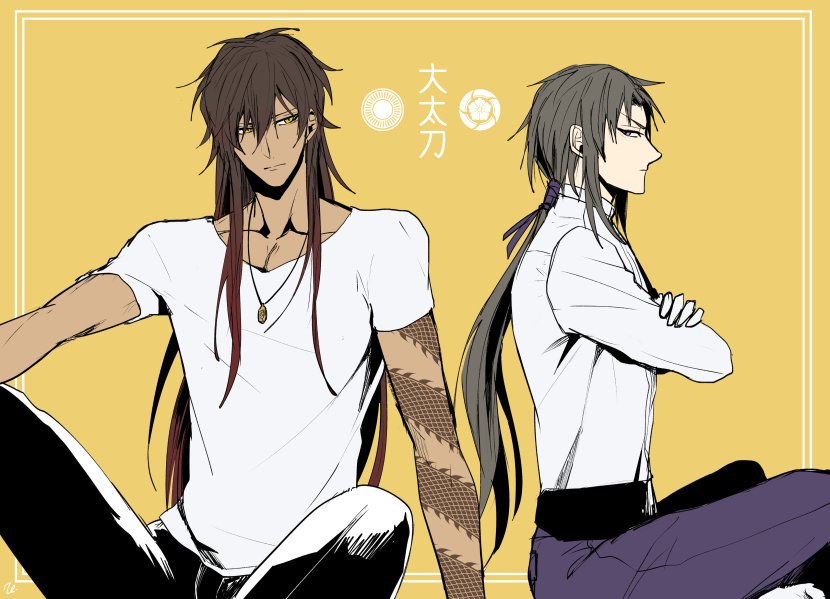 リクエストボックスから【大太刀バージョンの大倶利伽羅と長谷部】 元