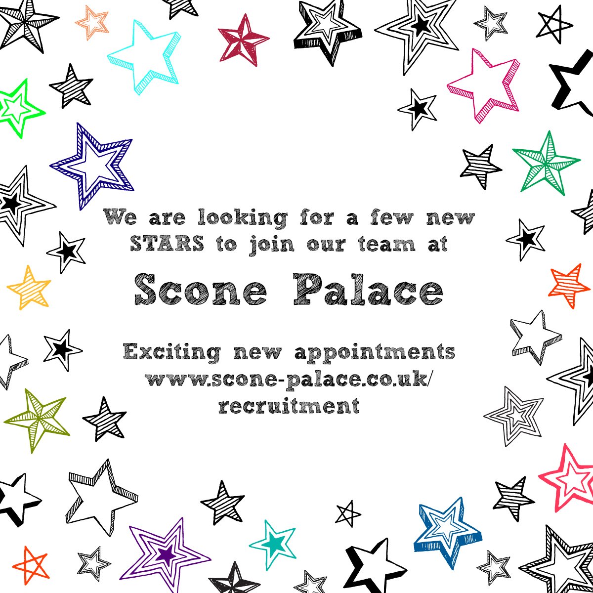 SconePalace's tweet photo. Exciting new job opportunities at Scone Palace, one of Scotland's favourite visitor attractions! #ScottishHistory #Recruitment #loveyourjob https://t.co/eJDIq0jCPa