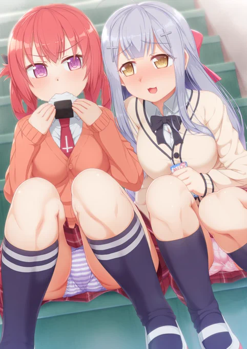 ガヴリールドロップアウトのサターニャとラフィエルです。 