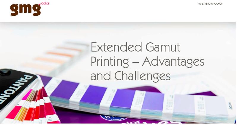 GMGColor's tweet photo. Extended Gamut Printing - Advantages & Challenges https://t.co/TB41iVStjX #GMG #colormanagement #ExtendedColorGamut #ExtendedGamutPrinting https://t.co/etSVGARN4s