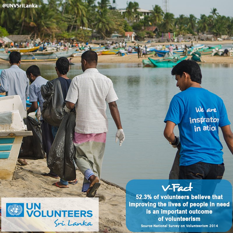UNVSriLanka's tweet photo. Happy #Monday Twitter! Here's this week's volunteer #VQuote ✌️
#UNV #UNVolunteers #UNVSriLanka https://t.co/HnaBVFlJy5