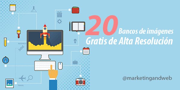 Aulaplaneta's tweet image. 20 Mejores Bancos de Imágenes Gratis de Alta Resolución 📷 bit.ly/1UCwBp5 vía @marketingandweb