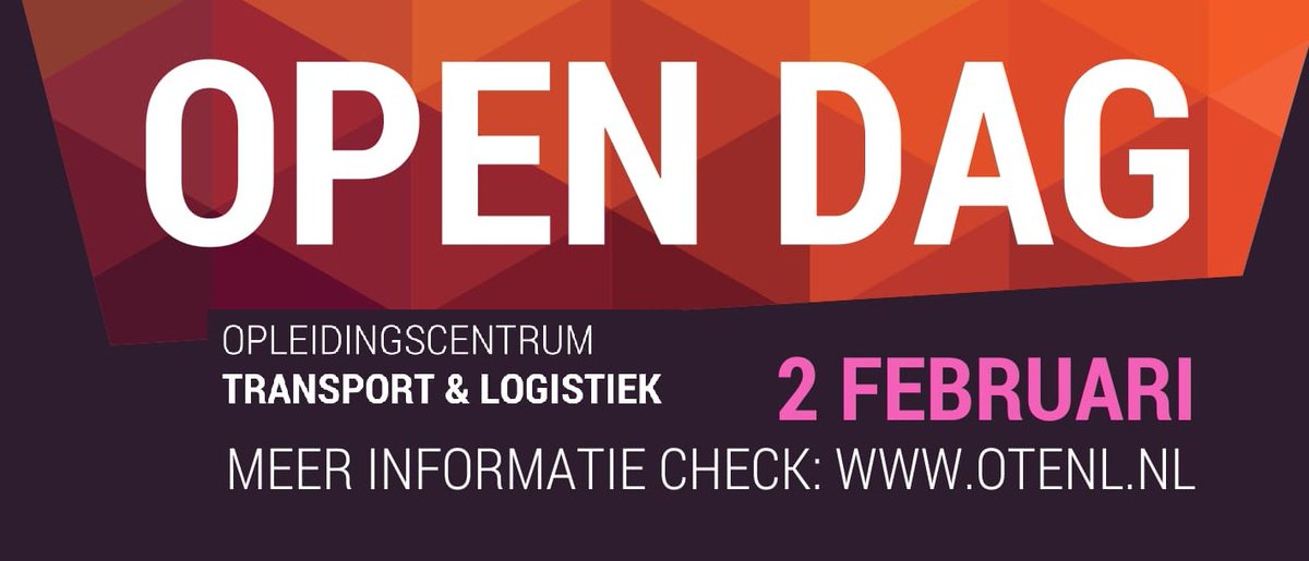 OPEN DAG@OTL_RH! Wil je vrachtwagenchauffeur of logistiek medewerker worden? Kom dan gezellig langs a.s. donderdag van 15.00 - 21.00 uur!