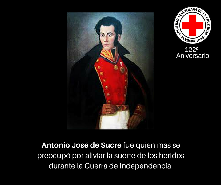 CruzRojaVe's tweet photo. #UnDíaComoHoy en 1895 nace la #CruzRojaVenezolana como parte de los Actos Conmemorativos al Centenario del nacimiento #AntonioJosédeSucre https://t.co/RgLEDfAuFg