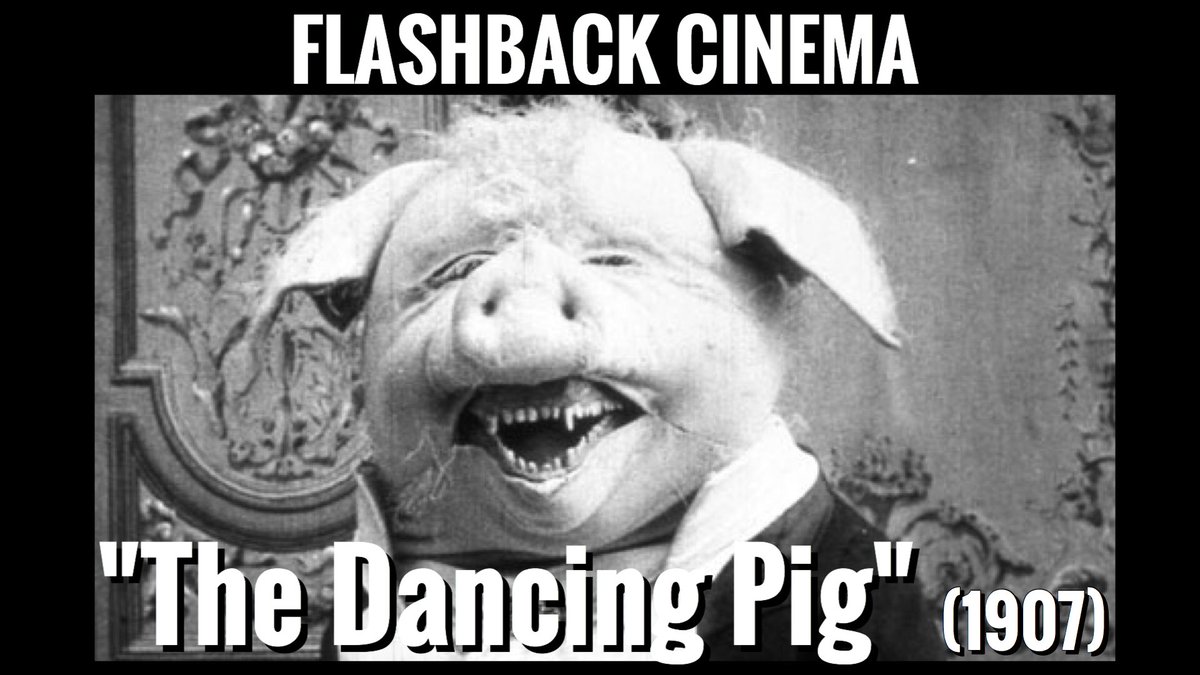 NostalgiaNation's tweet image. The Dancing Pig 🐷 (1907)
#SilentMovies #Vaudville

youtu.be/eotw7Gqugz0