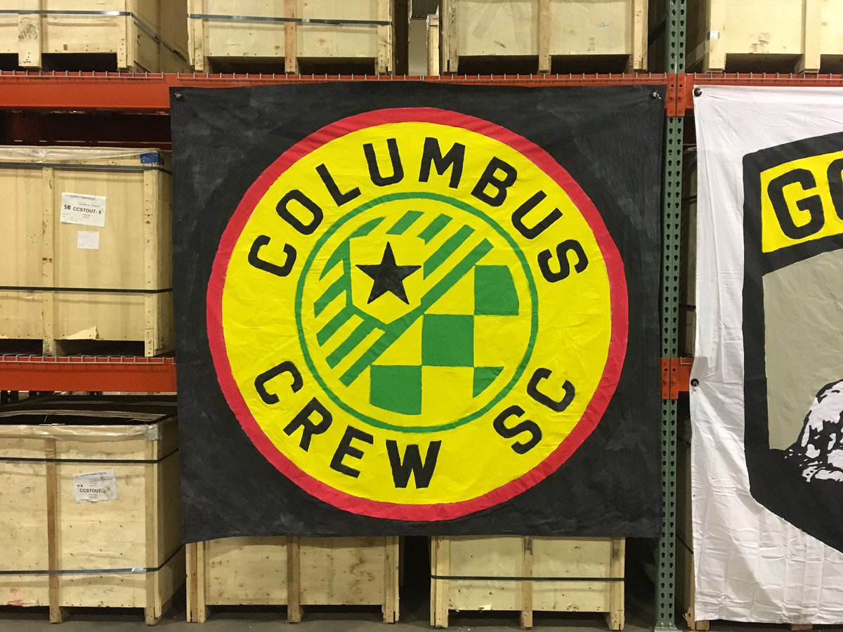 Morgan_Hughes's tweet photo. This is Columbus. We celebrate our differences. Because they are cool. #CrewSC #TIFOSWEAT #BlackStars https://t.co/8YxfJ3wetO