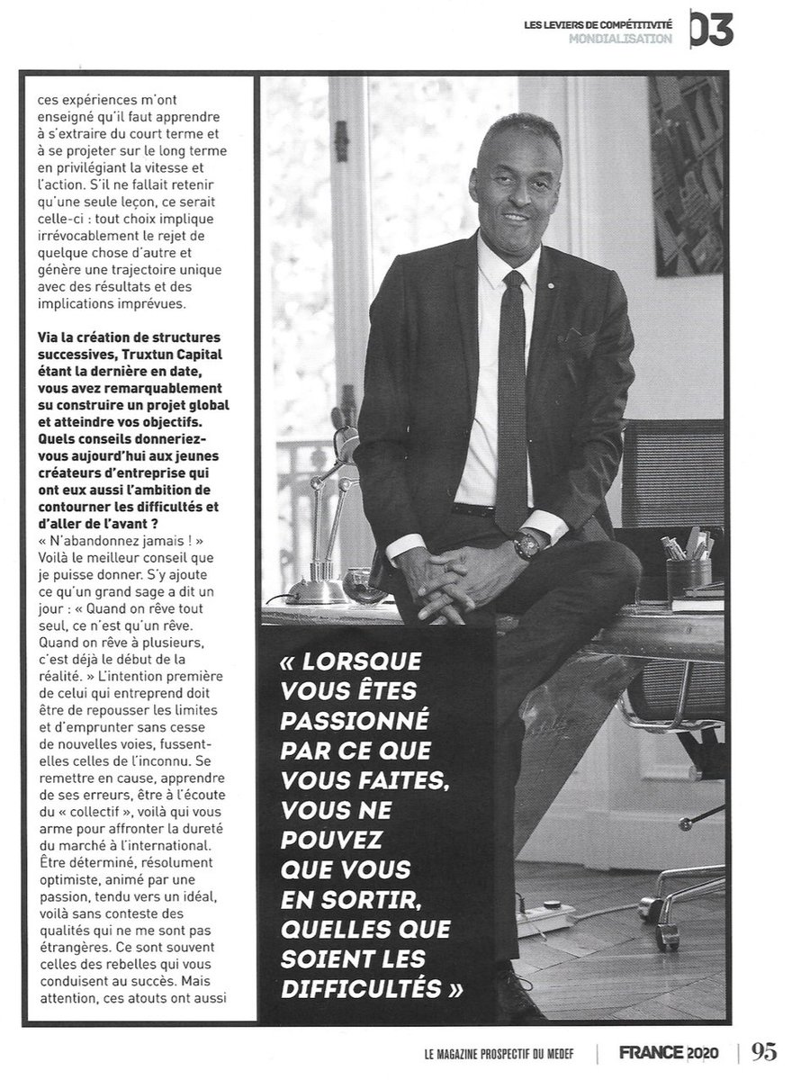 Club21Siecle's tweet photo. Découvrez la passionnante interview d'@ulanowska_p, membre du @Club21Siecle, dans le magazine France 2000 du @medef. https://t.co/7yvCXsJzqF