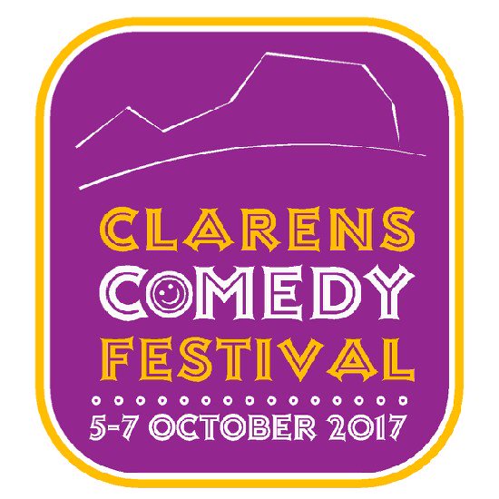 ClarensComedy's tweet photo. Don't forget the little purple...
#LaughEatSleepRepeat
5-7 October 2017 https://t.co/3C4pywU0Pg