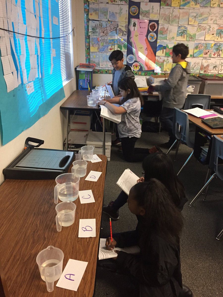 alorenzana2's tweet photo. Students determine volume of water for in each station for racers"  in a Marathon #bridges #math #liquidvolume @RioLindoSchool https://t.co/bqEQK0QSux