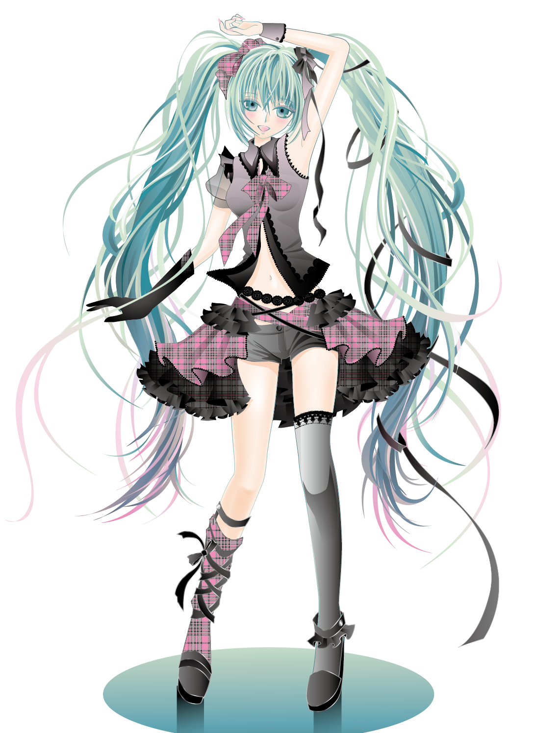 Mayurimu Eveさんの新曲 初音ミク 病ンデレ Sickness 恋ｽﾙメﾝﾍﾗ T Co Pqxwmdvhgj でイラスト描かせていただきました めちゃくちゃかっこいい曲です T Co Zulizjtlft Twitter