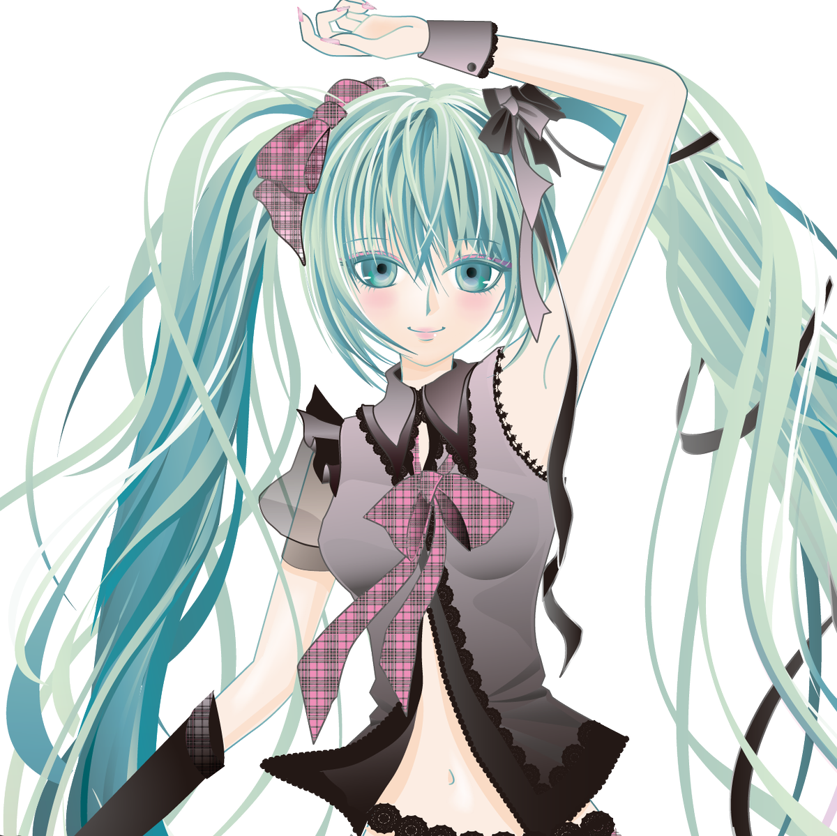 Mayurimu Eveさんの新曲 初音ミク 病ンデレ Sickness 恋ｽﾙメﾝﾍﾗ T Co Pqxwmdvhgj でイラスト描かせていただきました めちゃくちゃかっこいい曲です