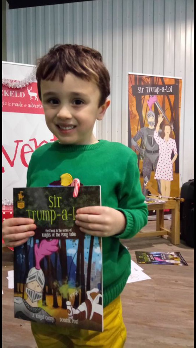 JKnightC_Author's tweet photo. 🛡Sir Trump-a-Lot!🛡Author J Knight Conry. Debut book in the series of #KnightsOfThePongTable ✍🏻📚 👫@AustinMacauley  https://t.co/9m1bf39rZi ⚔🛡 https://t.co/YyLR5naHsT