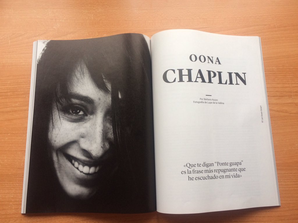 Abelo4's tweet photo. Muy fan de la entrevista de @Barbaraayuso (fotos de @Lupe_ ) a @OonaCC en la @JotDownSpain #Smart16 https://t.co/VqFOlksEqN