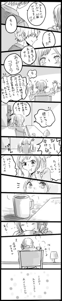 リクエストのサボコアです
ドレスローザ帰還後設定
(ねつ造注意)

革命軍の共同生活の実態がとても知りたいです^^ 