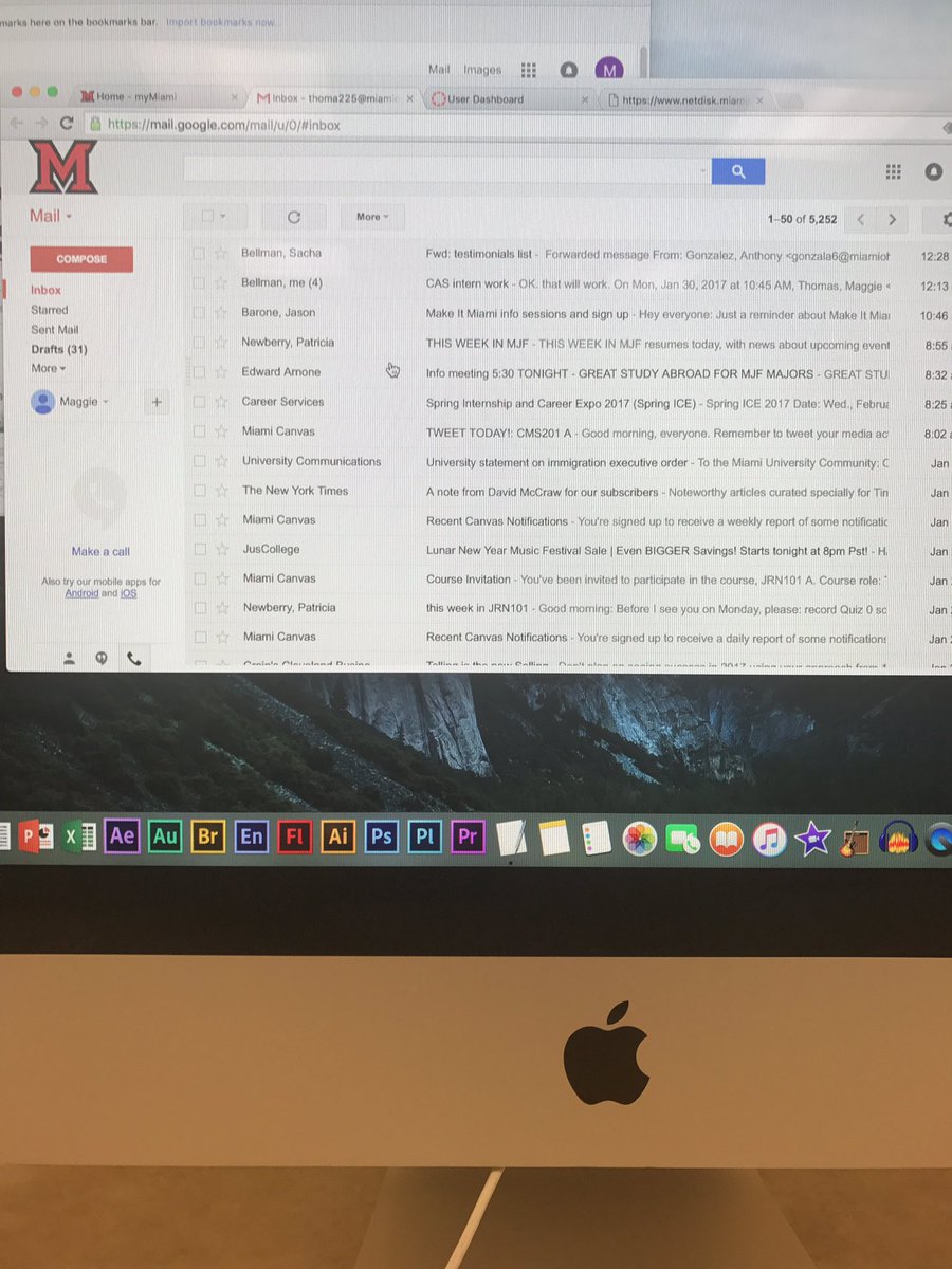 maggiee_thomas's tweet photo. Checking my email before I can't use my phone in class for the next hour! #technologypolicy #201diary https://t.co/KmyNsfmLBN