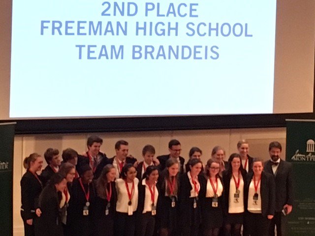 HenricoSchools's tweet image. Congrats to DSF's Team Brandeis, which finished 2nd in states; now advances to nationals in 2017 @CivicEducation We The People competition!