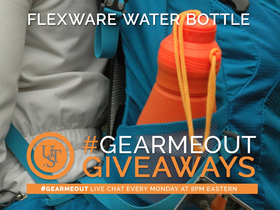 UST_Survival's tweet photo. Here it is! This weeks prize is our #FlexWare Water Bottle. Holds 18 oz when in use and folds down small when being stored. #GearMeOut https://t.co/Nsw3BS7pvp