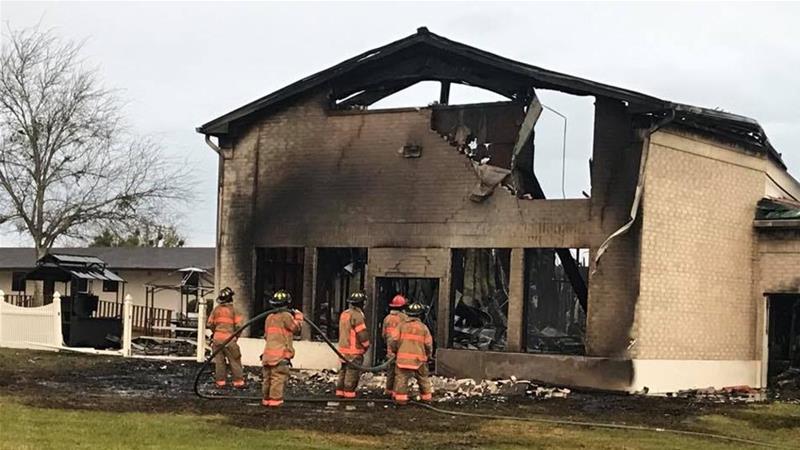 AJENews's tweet photo. Americans in Texas raise $600,000 in 24 hours to rebuild burned Islamic centre in southeast of state https://t.co/w0SFX1UK45 https://t.co/1COoGbZY0F