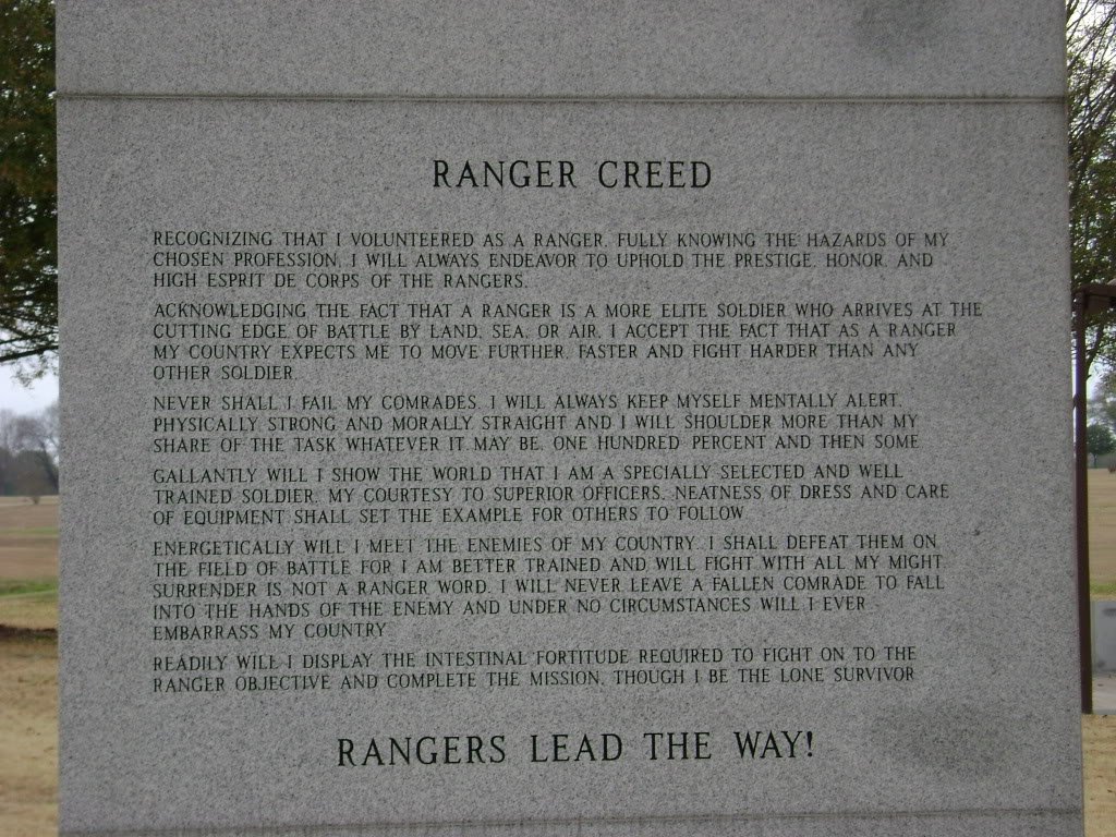 op_hawkeye's tweet image. Ranger Creed, 3rd Stanza, &quot;I will shoulder more than my share of the task, whatever it may be, one hundred percent and then some&quot; 🇱🇷 #RLTW