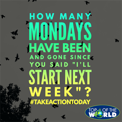 TopWorldDist's tweet image. How many Mondays have been and gone since you said I'll start next week? #motivationalmonday #toploss #takeactiontoday