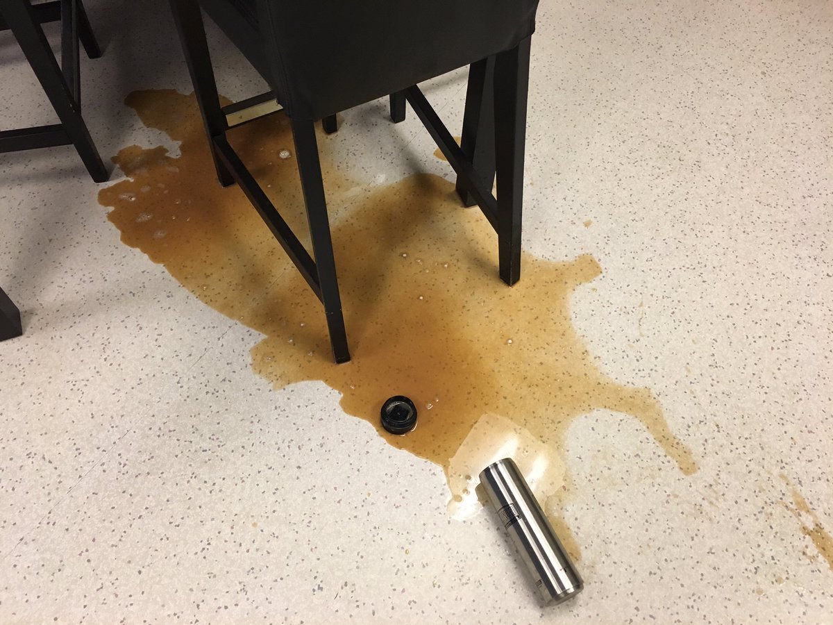 rbwnwwine's tweet photo. Bad start to Monday! #CoffeeDown #GrumpyBruce https://t.co/rdrIdaYIdp