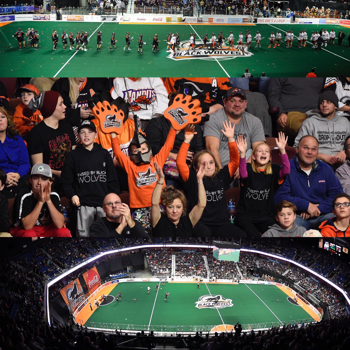 MoheganSun's tweet photo. Congratulations to the @NEBlackWolves on their home opener win!!! Next game is Friday, 2/3 -- will you be there?! https://t.co/Mj92qOf3fR