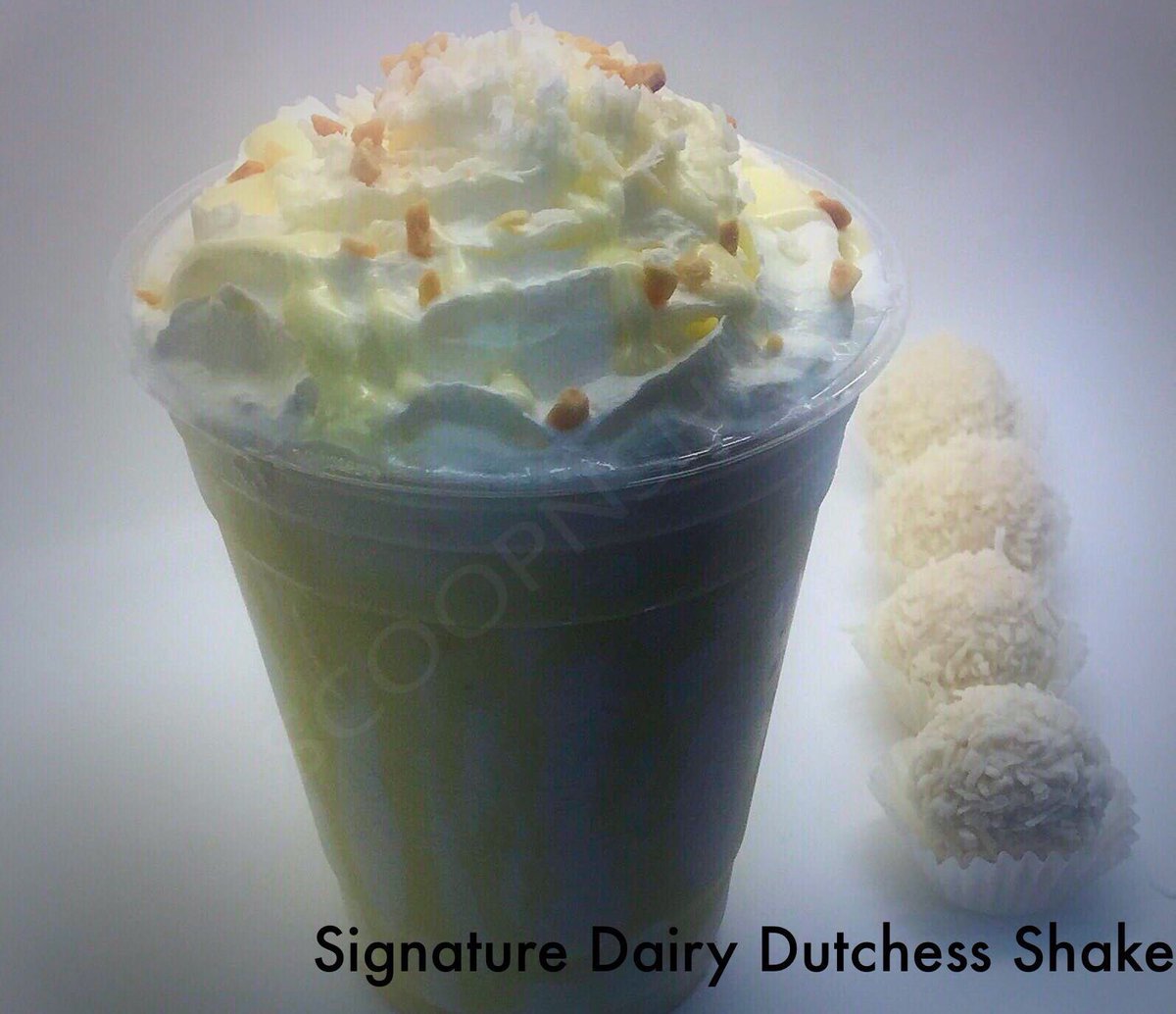 scoopnshake's tweet photo. Rich in coconut and almond flavours our signature shake the Dairy Dutchess is fit for royalty.

Want to try one? Visit us today! https://t.co/03Gpmg23r6