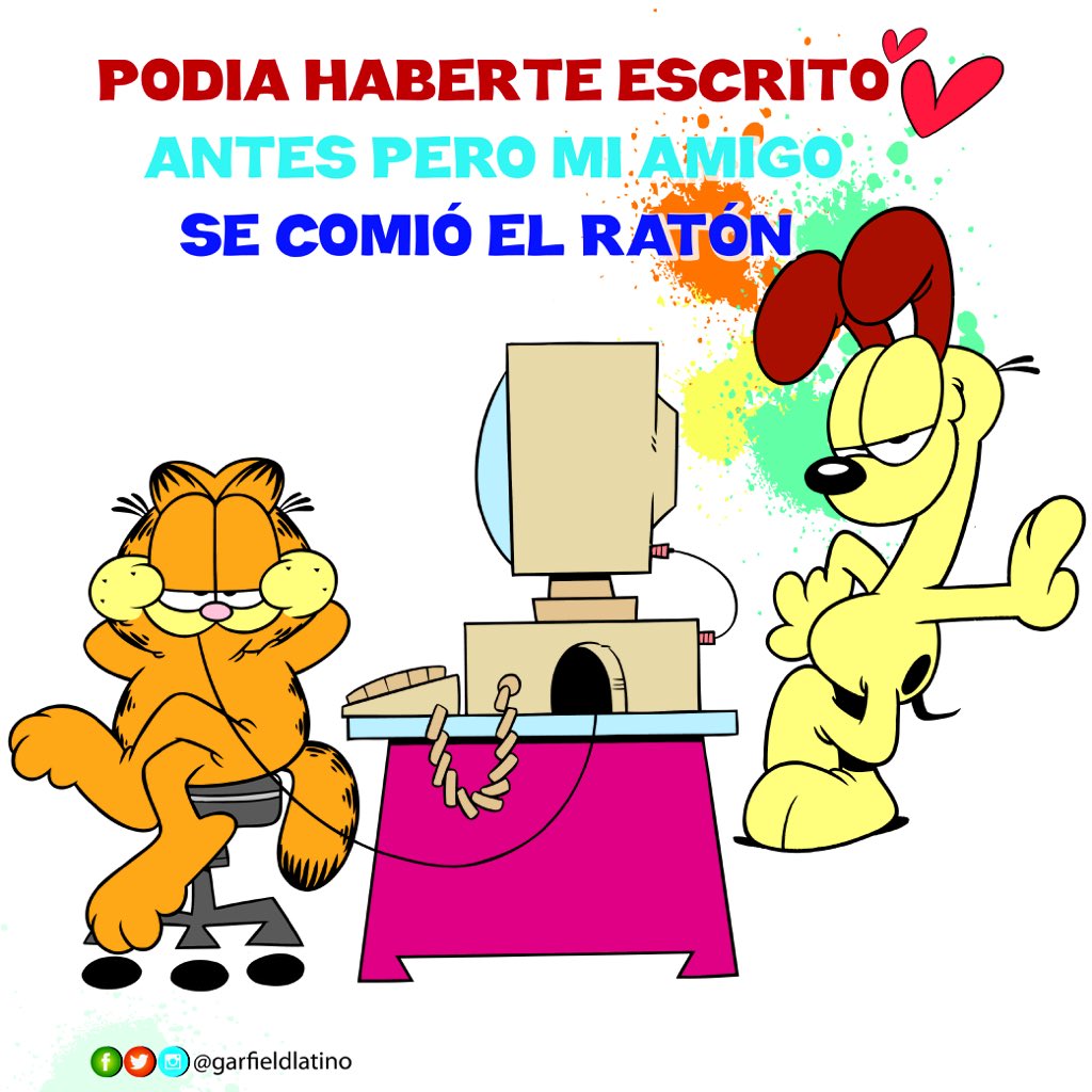#garfield #comoelnadie #jaajajajaa #garfieldenlassuyas <a href="/garfieldlatino/">Garfield Latino</a>