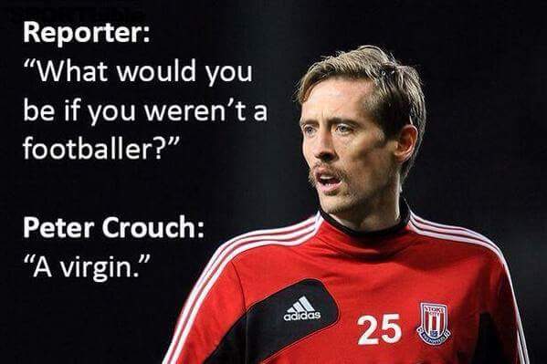 Happy birthday Peter Crouch! 